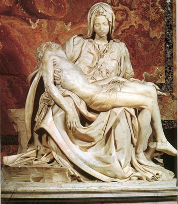 Пьета (Оплакивание Христа) - Микеланджело