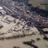 Наводнение в Италии: реки выходят из берегов