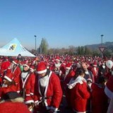Нашествие Санта-Клаусов в Турин