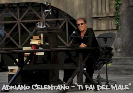 Адриано Челентано представил публике новую песню Ti fai del male