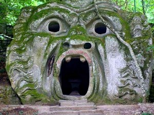 Сад Священный лес (Парк чудовищ) в Бомарцо